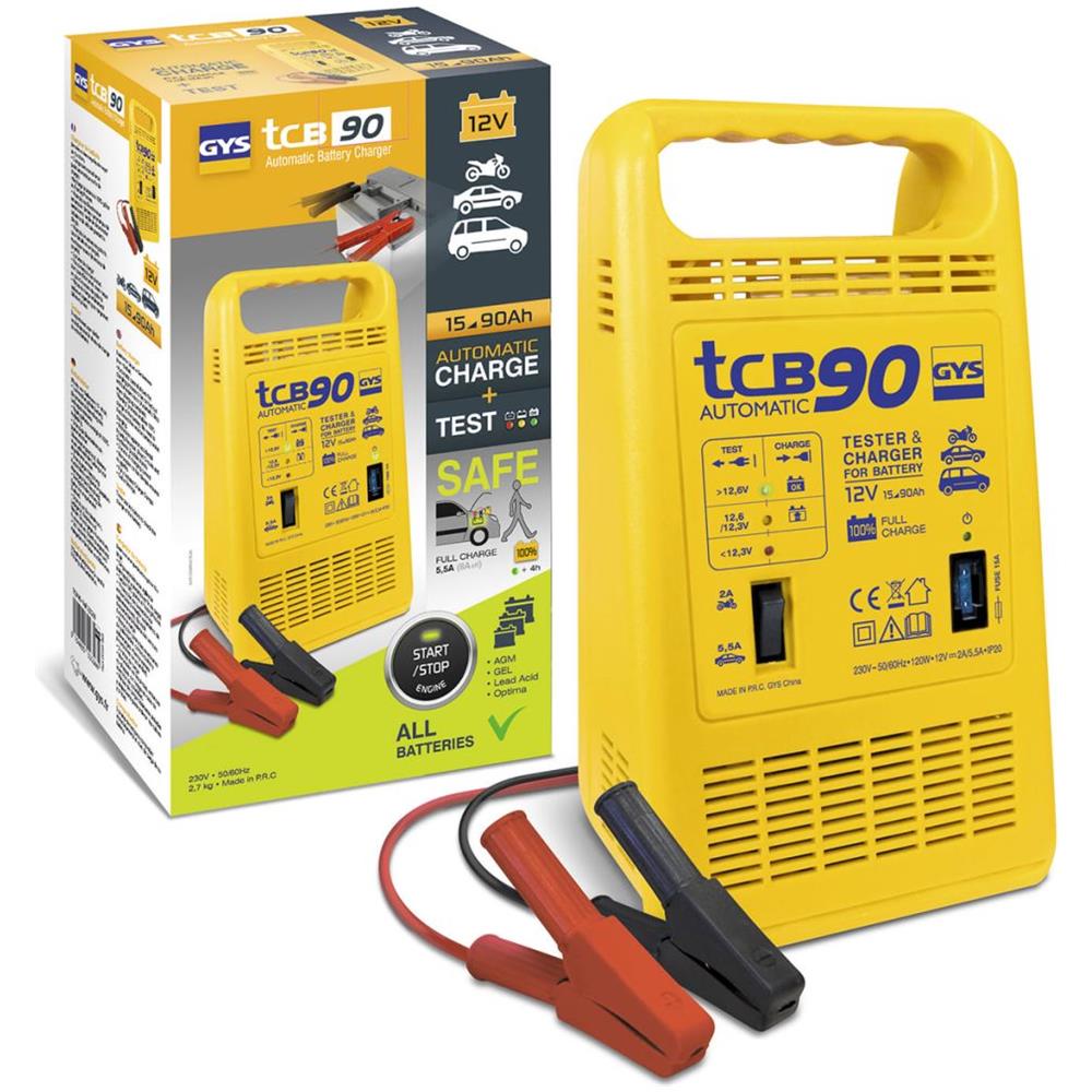 Caricabatterie Tcb 90 15-90 Ah 120 W - Foto 6