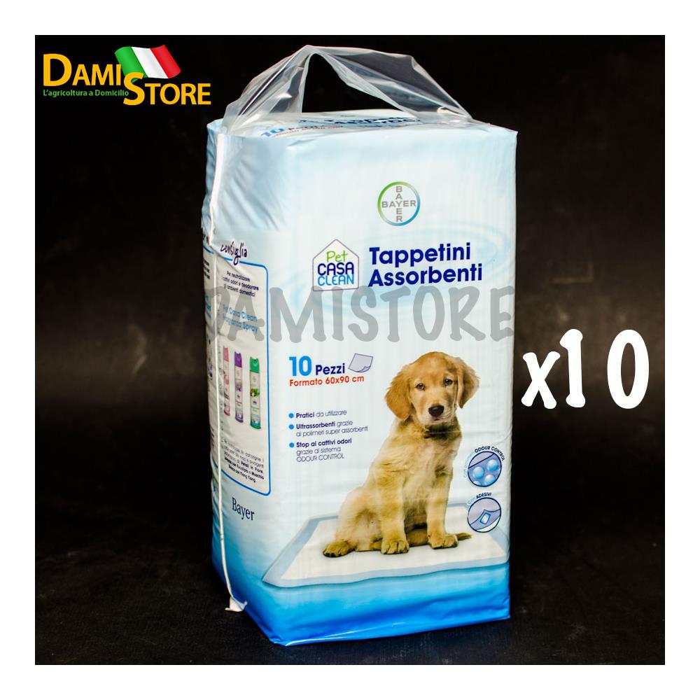 Tappetini Assorbenti Bayer Per Cane 60 X 90 100pz. Traversine Igienici - Foto 1