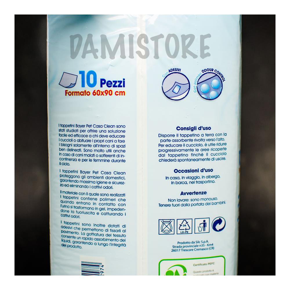 Tappetini Assorbenti Bayer Per Cane 60 X 90 100pz. Traversine Igienici - Foto 3