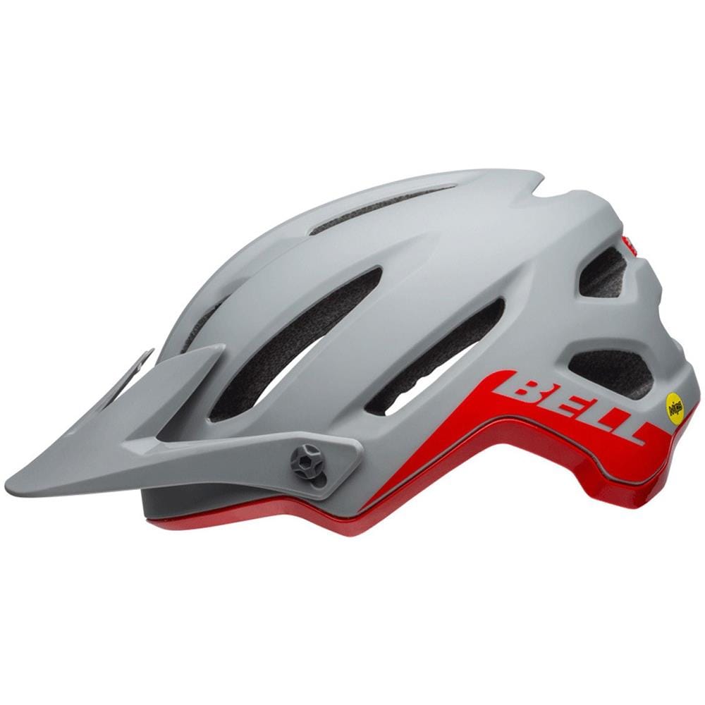 Casco Mtb 2019 4forty Cliffhanger Matte Gloss Grigio Crimson (l 58-62cm, Grigio) - Foto 1
