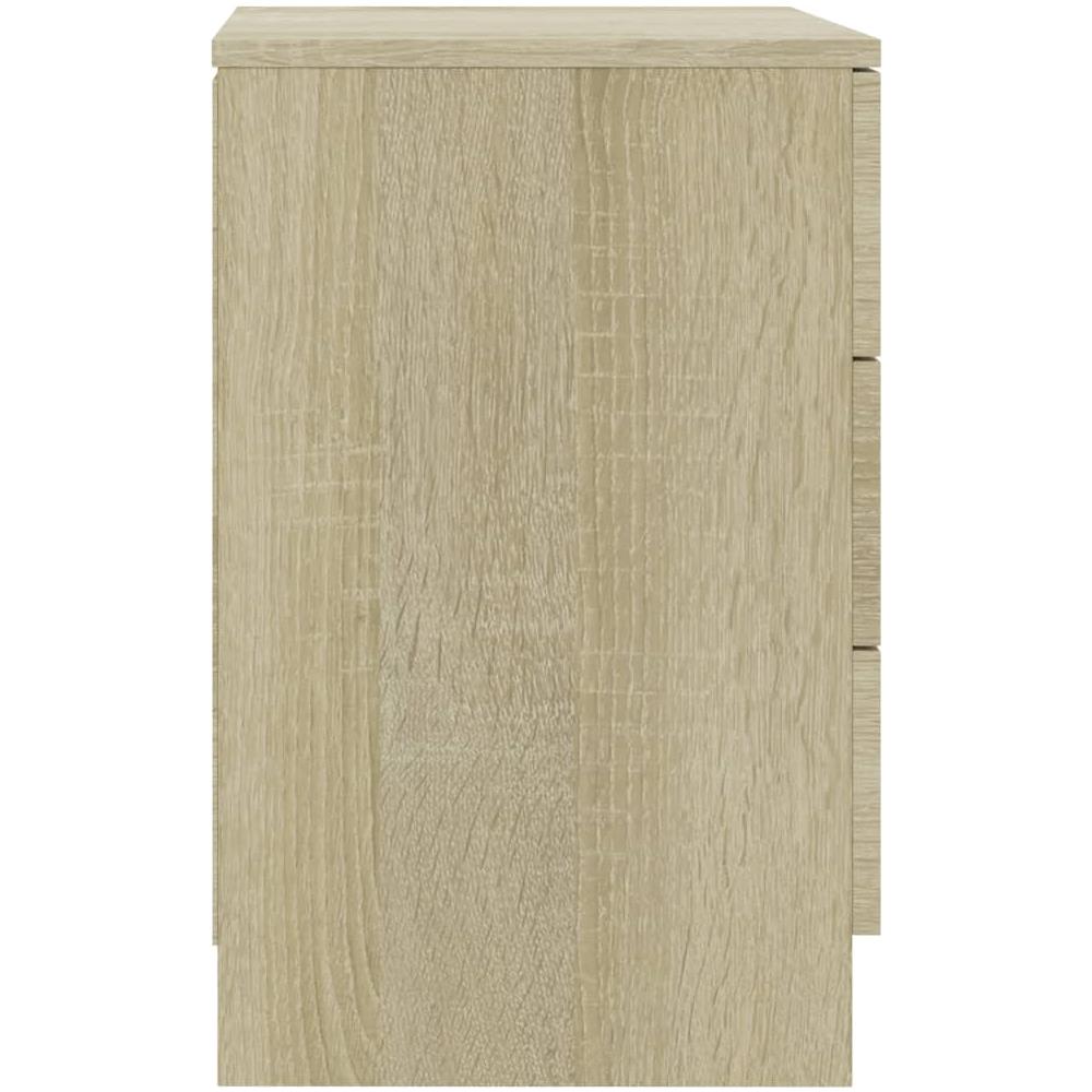 Comodini 2 pz Rovere Sonoma 38x35x56 cm in Legno Multistrato - Foto 9