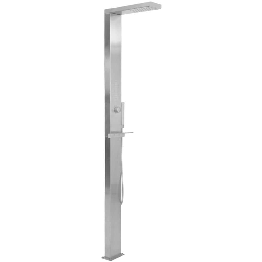 Pannello Doccia In Acciaio Inossidabile Quadrato - Foto 2