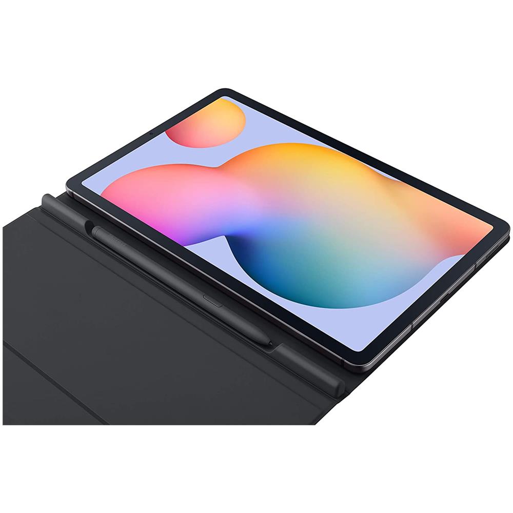 Flip Cover in Poliuretano per Galaxy Tab S6 Lite Colore Grigio - Foto 8