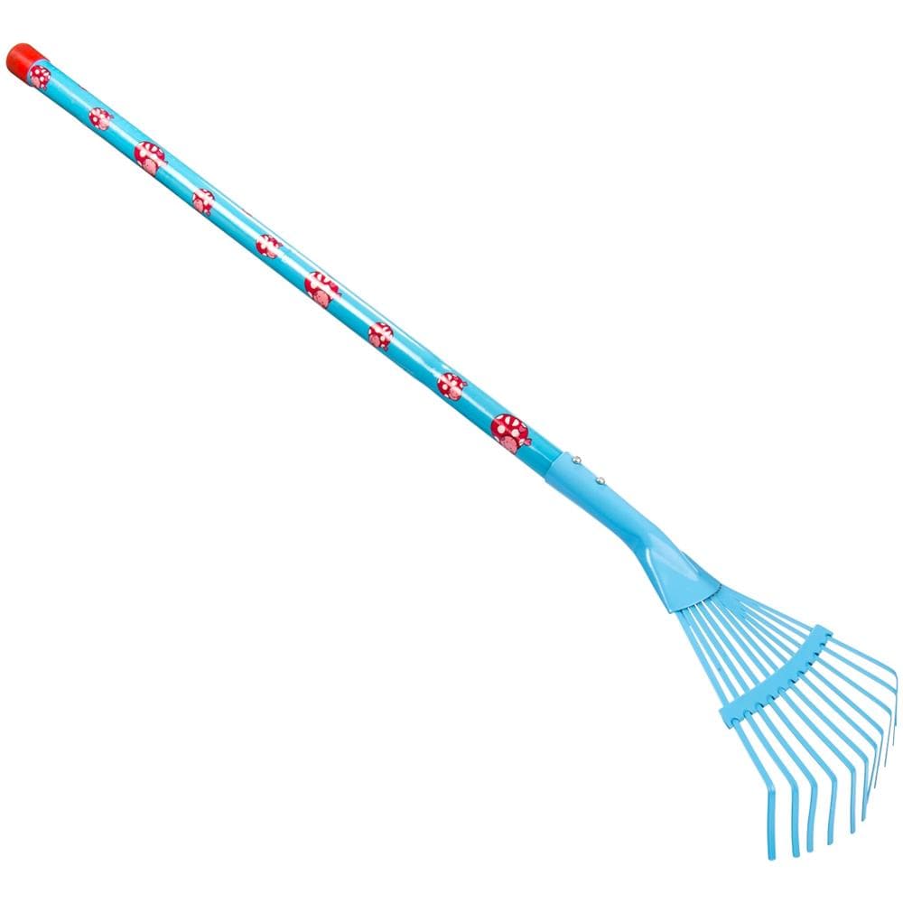 Rastrello Foglie Bambini Azzurro - 78 Cm - - Foto 1