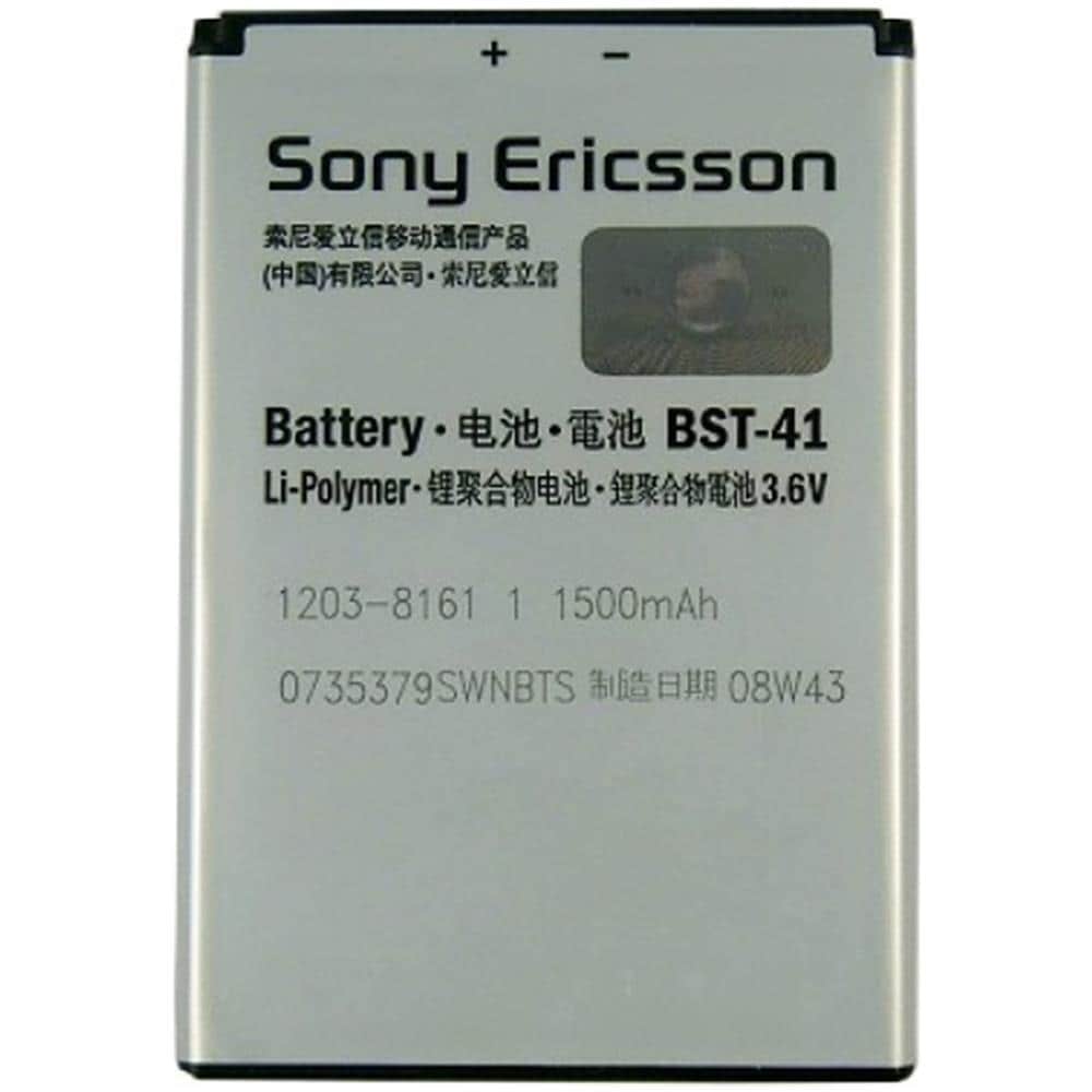 Batteria Originale Ericsson Bst-41 1500mah Per Xperia Play X1 X10 X2 - Foto 1