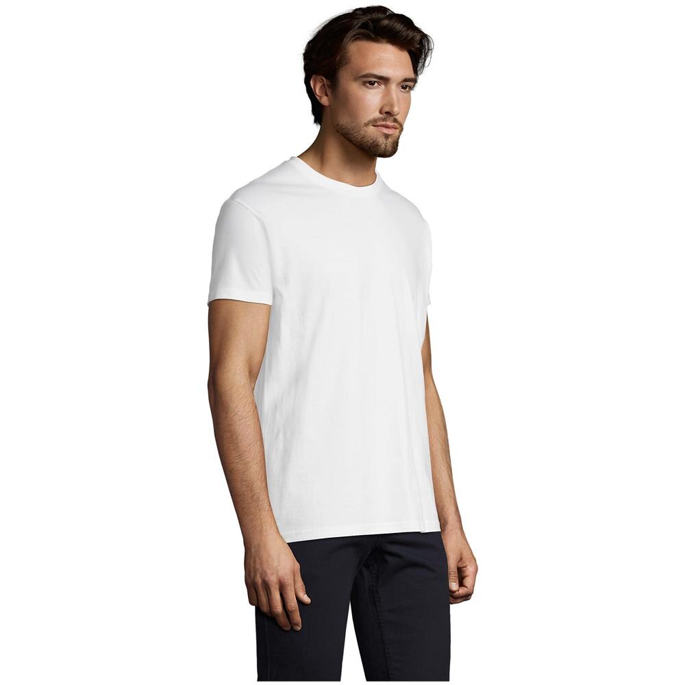 T-shirt Girocollo Da Uomo Modello Imperiale Taglia 3xl Colore Bianco - Foto 3