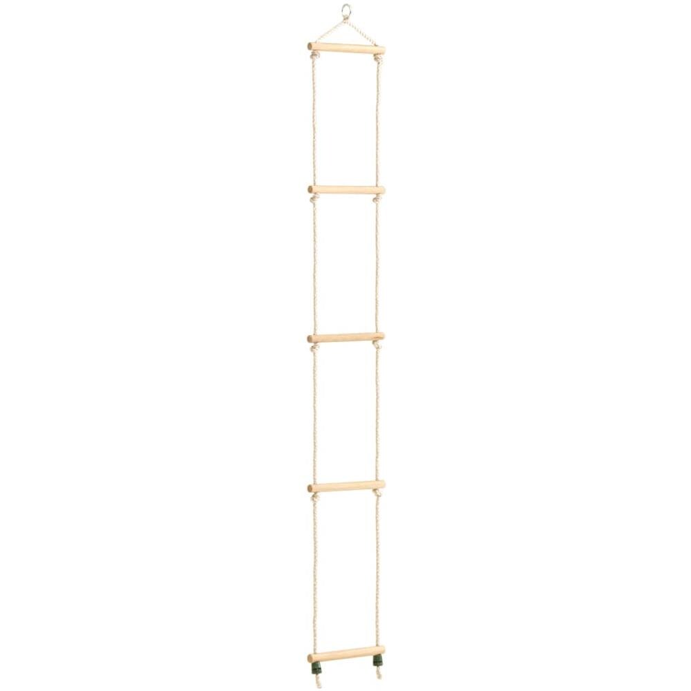 Scala di Corda per Bambini in Legno Massello e PE 30x168 cm - Foto 1