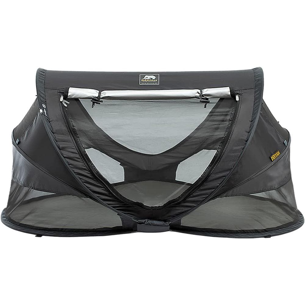 Lettino da Viaggio Pop-up Toddler Luxe con Zanzariera Nero - Foto 3
