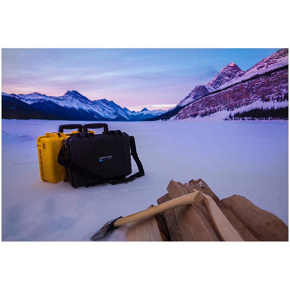 B & W 4000 / y Outdoor Cases Policarbonato Utilizzate Nelle Sessioni Touch Giallo - Foto 2