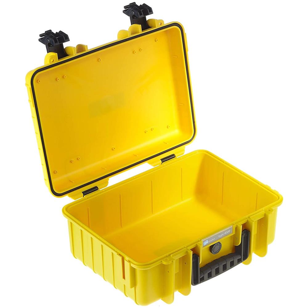 B & W 4000 / y Outdoor Cases Policarbonato Utilizzate Nelle Sessioni Touch Giallo - Foto 1