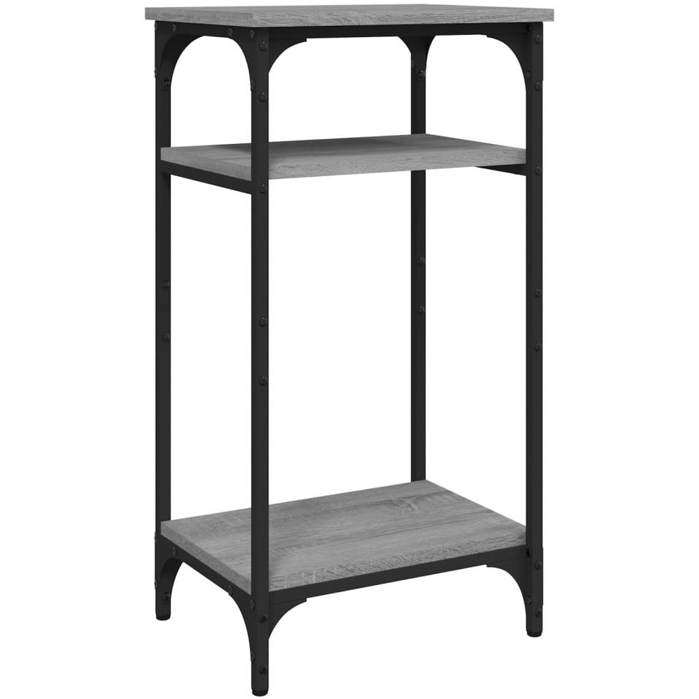 Tavolino Grigio Sonoma 40x30x75 Cm In Legno Multistrato - Foto 2