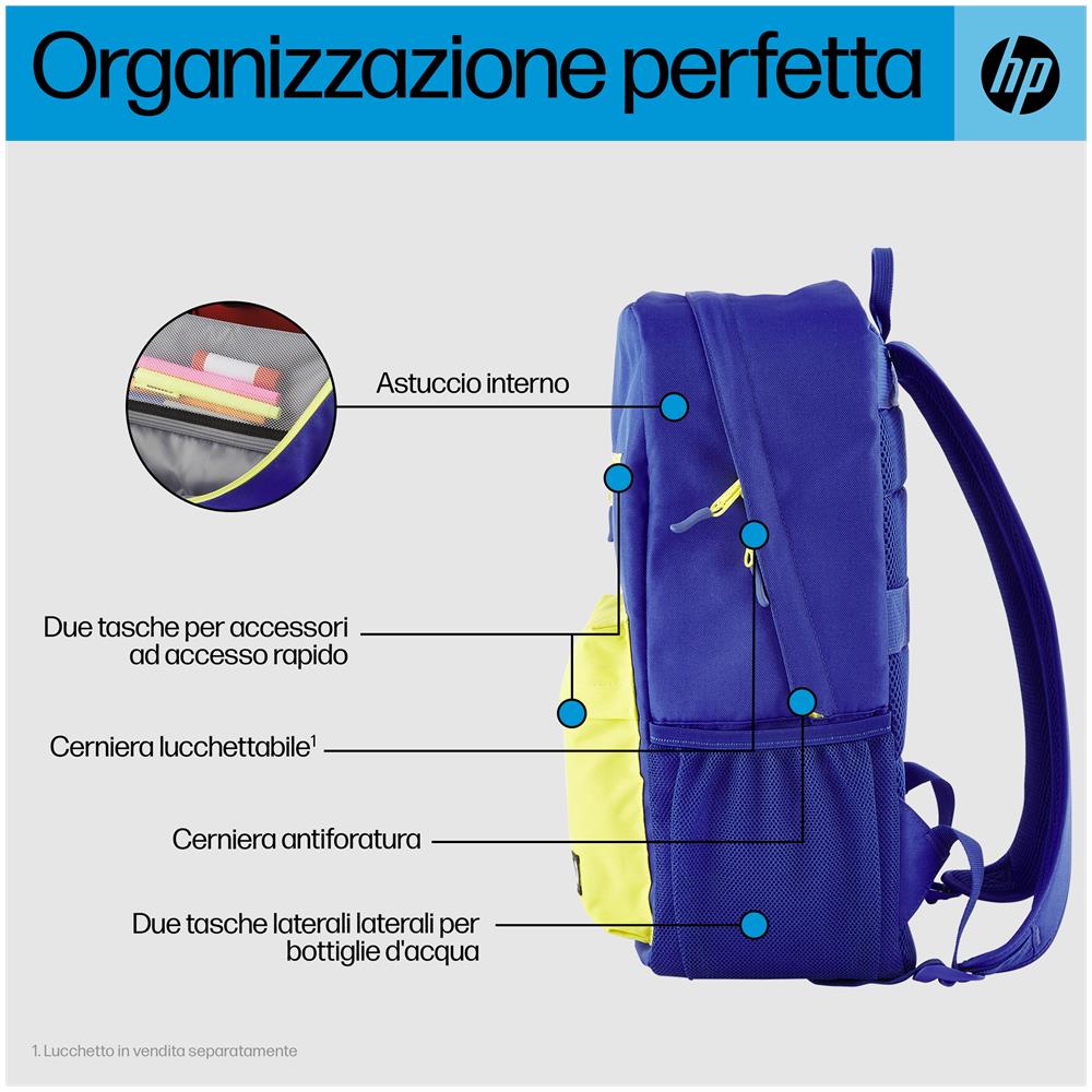 CAMPUS BLUE BACKPACK 15.6 - Foto 14