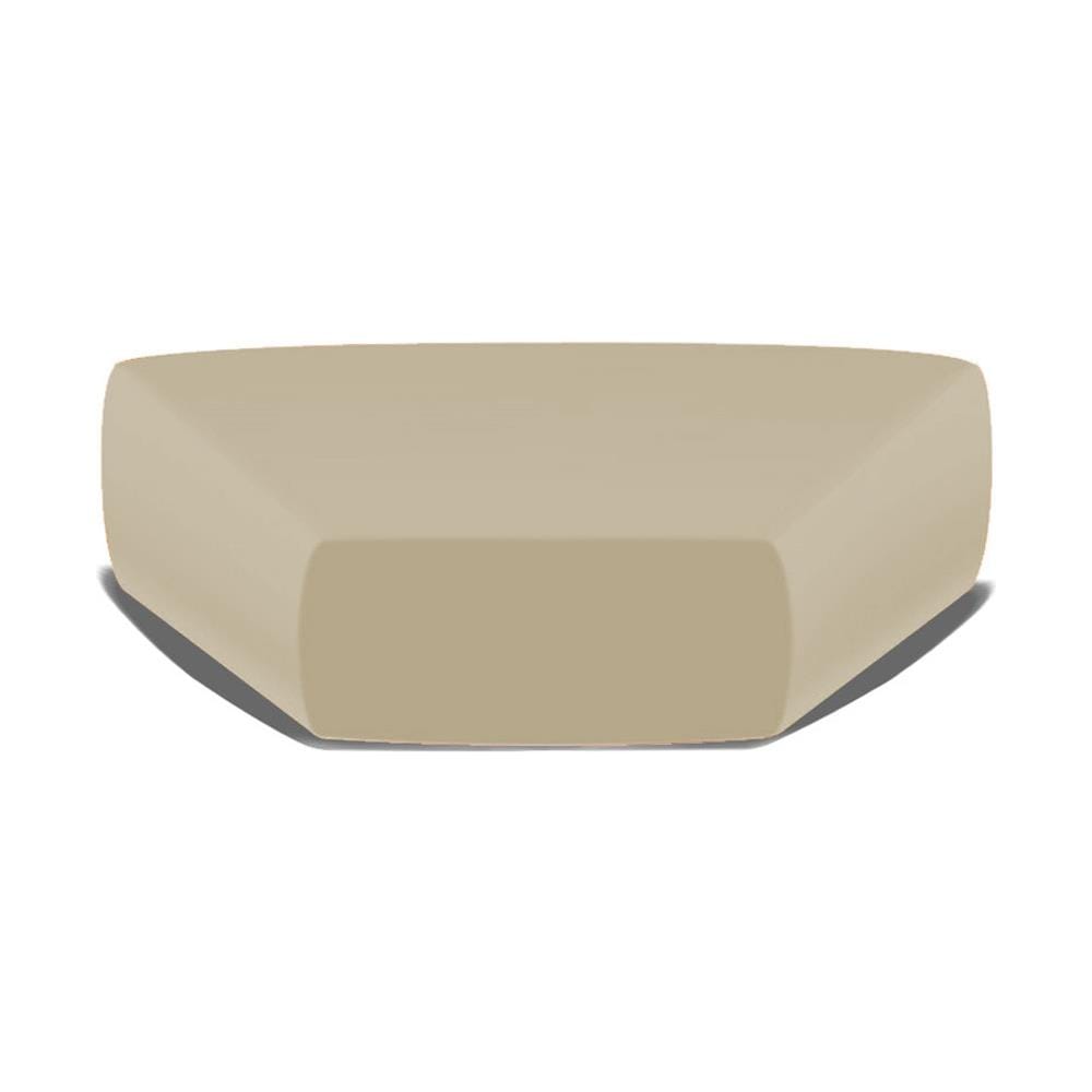 Copriseduta Per Divano Elasticizzato Antimacchia Genius In Tinta Unita Ang Spicchio Panna 1004 - Foto 1