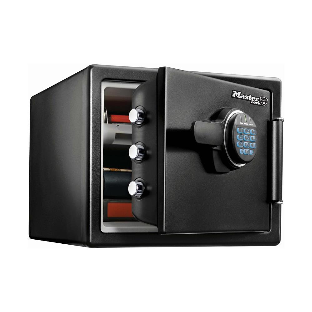 LFW082FTC cassaforte Cassaforte a muro Nero - Foto 3