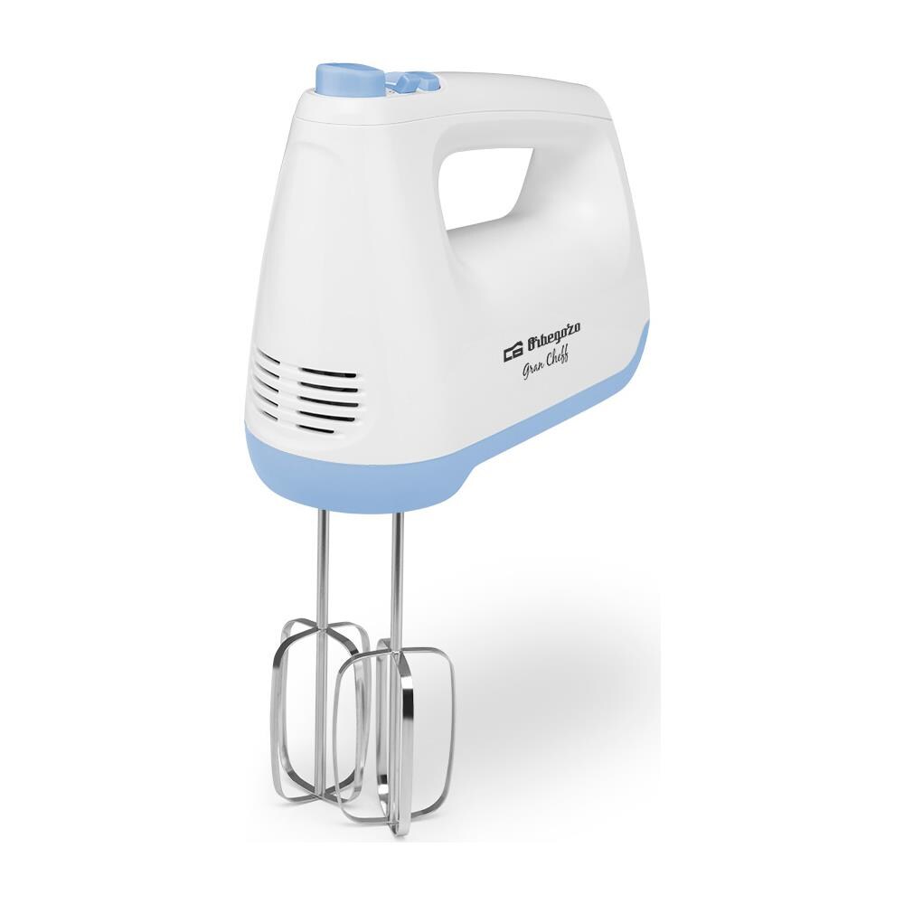 Sbattitore Manuale BA 3750 con 6 Livelli di Velocità Potenza 400 W Colore Blu Bianco - Foto 1