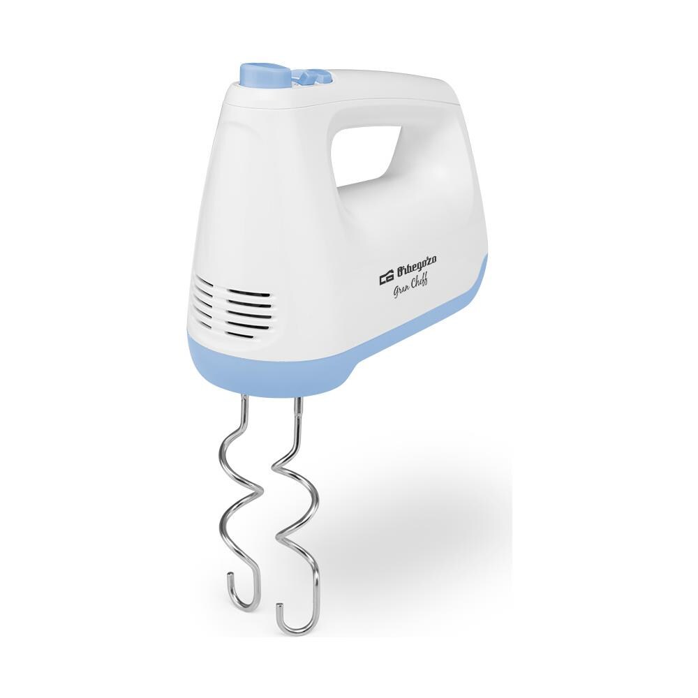 Sbattitore Manuale BA 3750 con 6 Livelli di Velocità Potenza 400 W Colore Blu Bianco - Foto 2