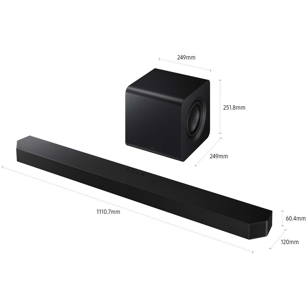 Soundbar HW-Q800F /ZF 5.1.2 Canali 400W Wireless Dolby Atmos Nero - Foto 4