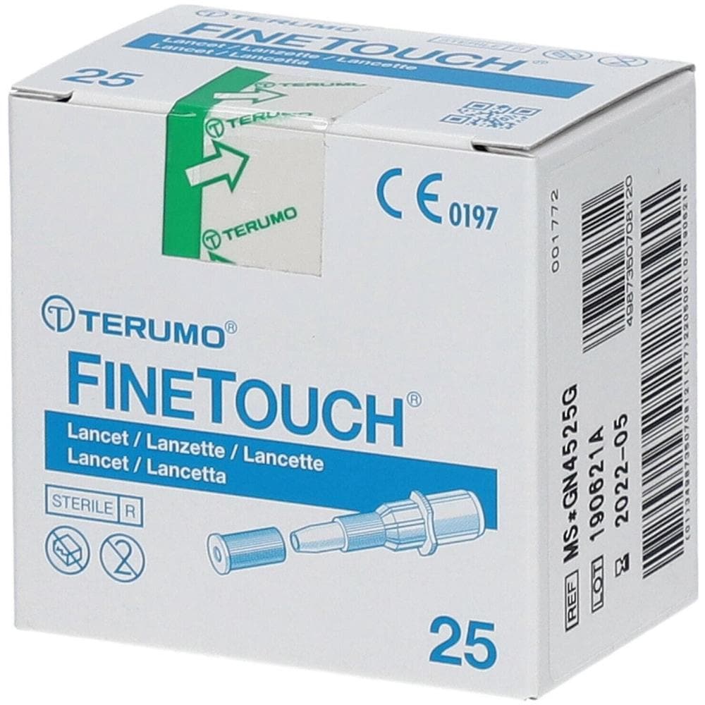 Lancette Pungidito Finetouch 23 Gauge 25 Pezzi - Foto 1