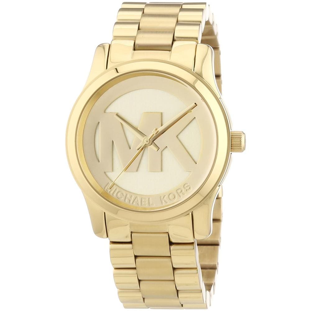 Orologio Unisex mk5786 al quarzo cinturino in acciaio - Foto 1