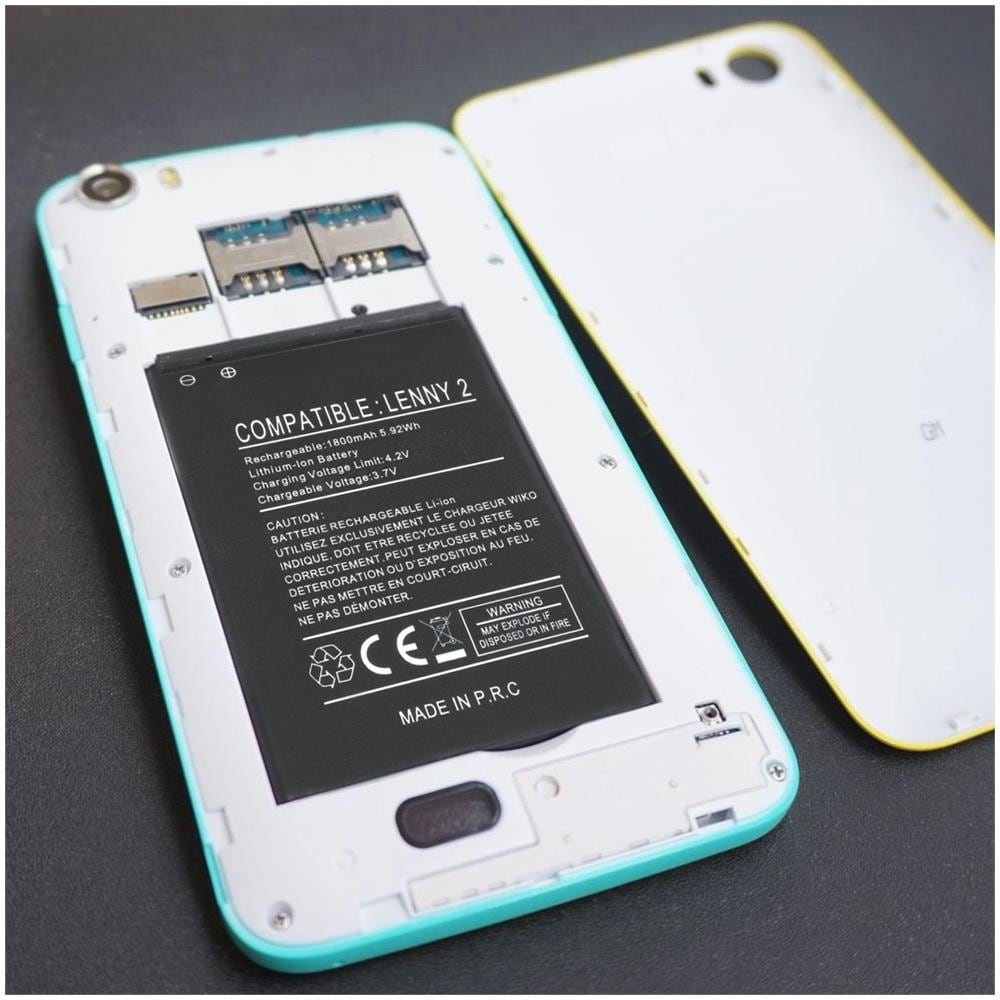 Batteria Compatibile 1800mah Per Wiko Lenny 2 - Foto 3