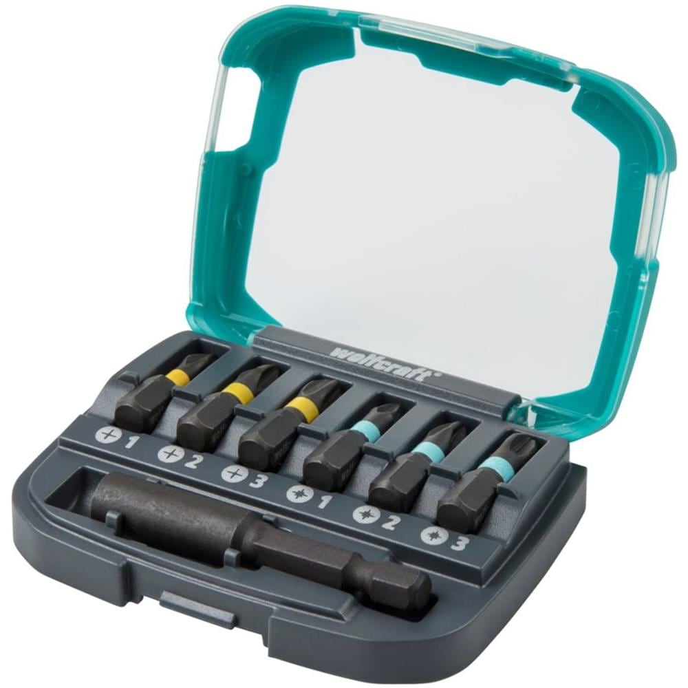 Set Punte Diamantate per Cacciavite a Percussione 7 pz 2974000 - Foto 1