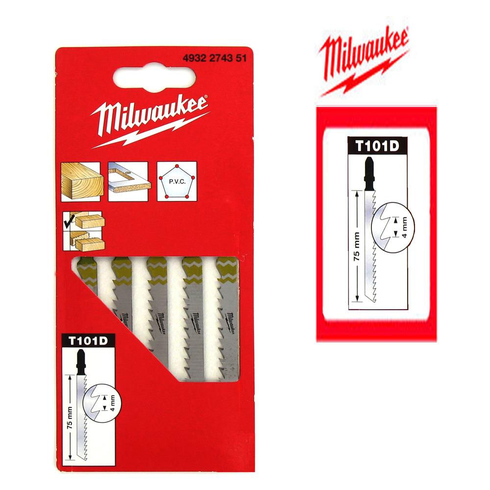 5 Pack Lame Seghetto Legno / Pvc 75 Millimetri Dente 4 Millimetri 4.932.274,3510 - Foto 1