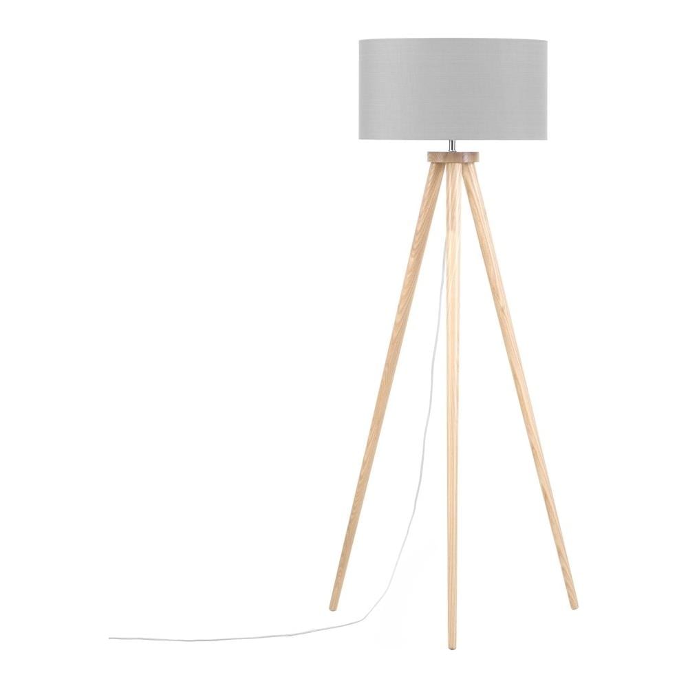 Lampada Da Pavimento In Color Grigio Nitra - Foto 1