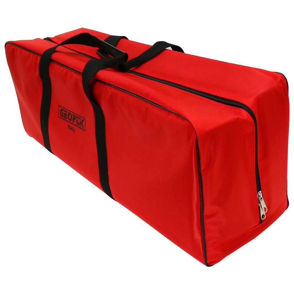 Borsa Imbottita Per Telescopio Geoptik 30A041 – Impermeabile, Protezione Antiurto, Dimensioni 120x23x32 Cm, Colore Rosso