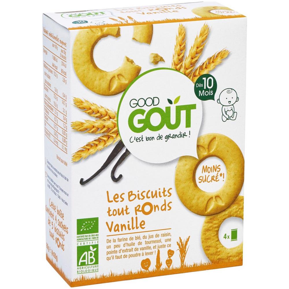 Biscuits Bébé Dès 10 Mois À La Vanille Bio - Foto 1