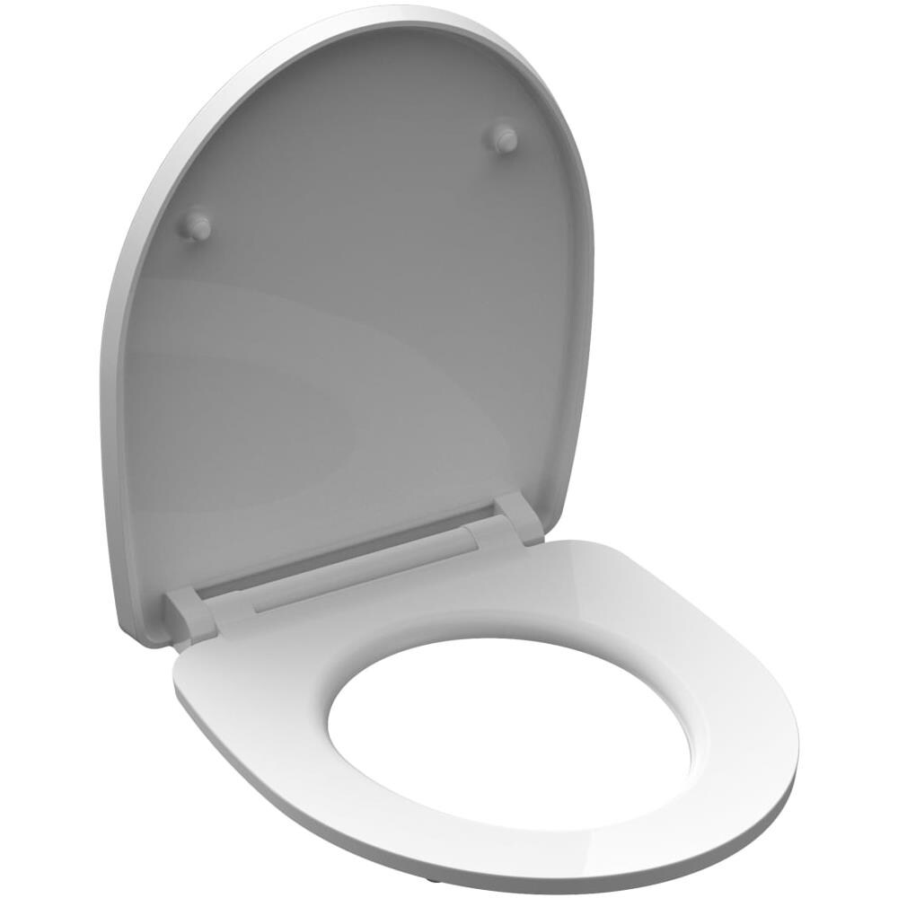 Tavoletta WC Chiusura Ammortizzata Duroplast WHITE WAVE Bianca - Foto 2