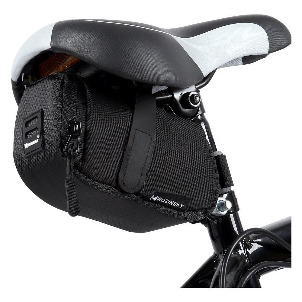 Borsa Da Sella Per Bici 0,6 L Nera (wbb8bk Nera) - Foto 8