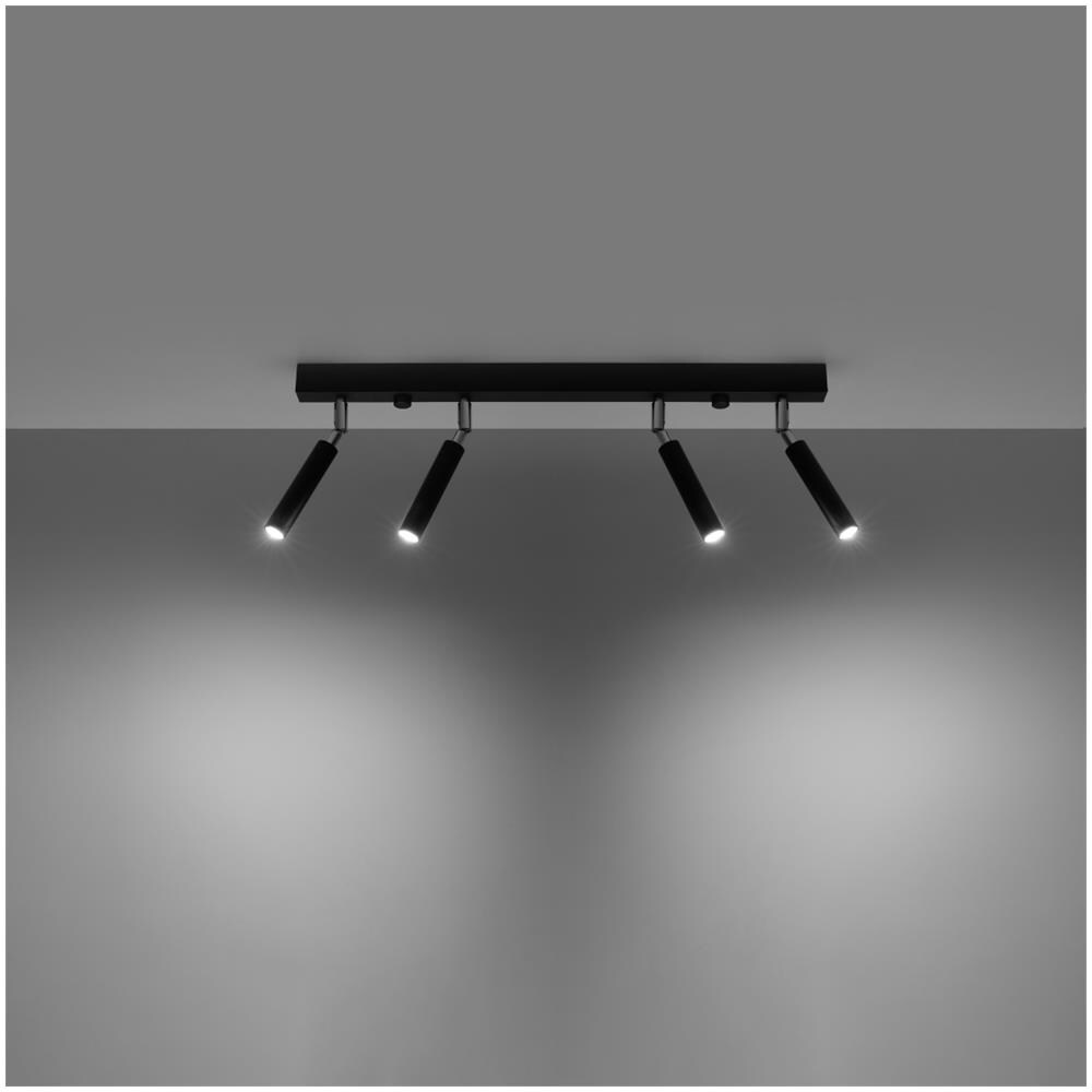 Applique Da Soffitto Eyetech 4 Nero 600x230x30 Mm Acciaio - Foto 12