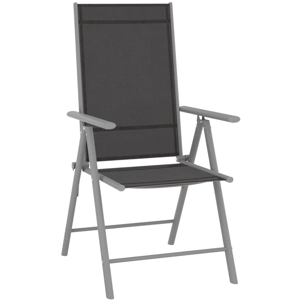 Set Per Divani Da Giardino 9 Pz Nero E Argento - Foto 2