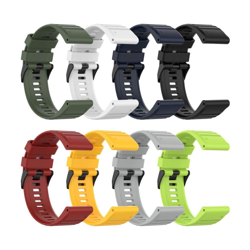 Cinturino Per Garmin Fenix 7/6/5 Nero - Foto 2