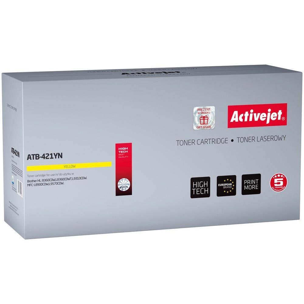 Activejet Atb-423cn Cartuccia Di Inchiostro (sostituisce Brother Tn-423c; Supreme; 4000 Pagine; Ciano) - Foto 1