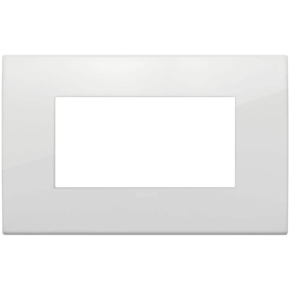 Placca Fit 4 Moduli Polar Matt - 19954.26 - Foto 1