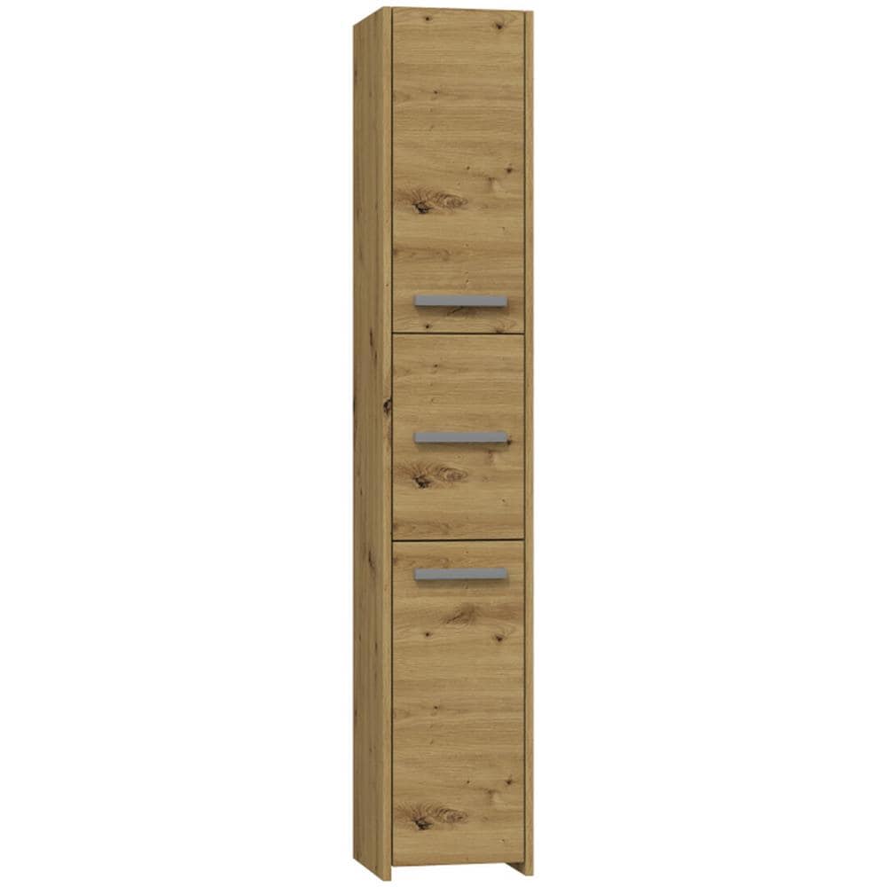 S33 Artisan Mobile Aggiuntivo S33 Artisan Bagno E Doccia Argentato Rovere Laminato Abs Plastica Truciolare - Foto 1