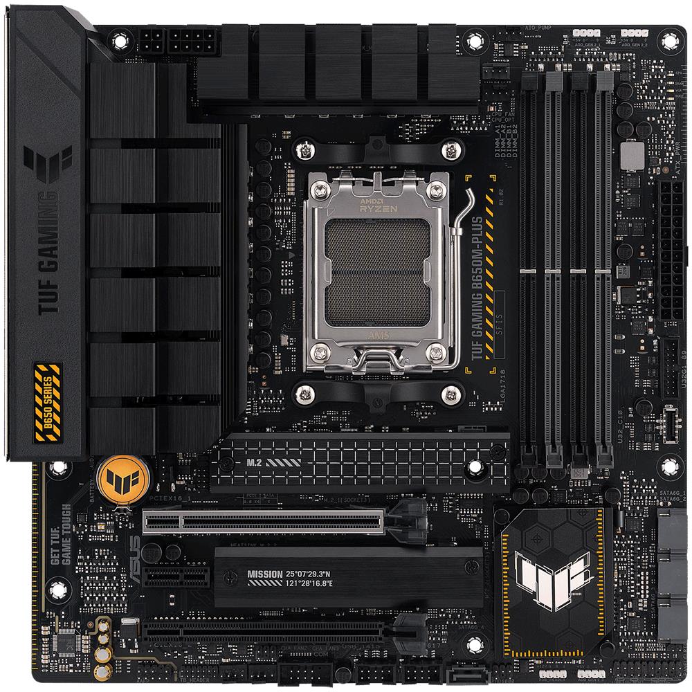 Scheda Madre TUF GAMING B650M-PLUS Socket AM5 Chipset AMD B650 micro ATX - Foto 1