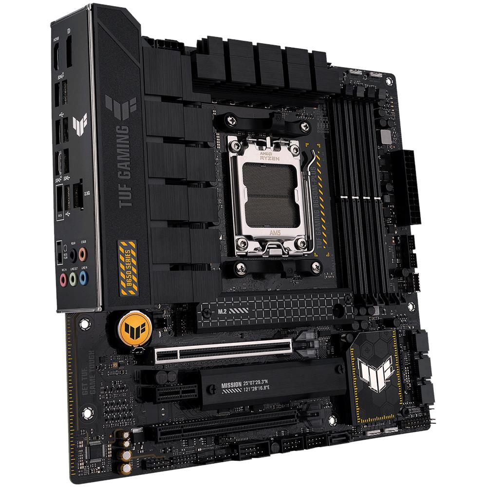 Scheda Madre TUF GAMING B650M-PLUS Socket AM5 Chipset AMD B650 micro ATX - Foto 7