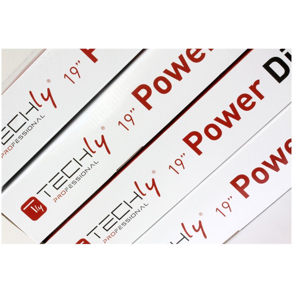 I-CASE STRIP-18A3 - Multipresa per rack 19'' 8 posti con interruttore Cavo 3m - Foto 7