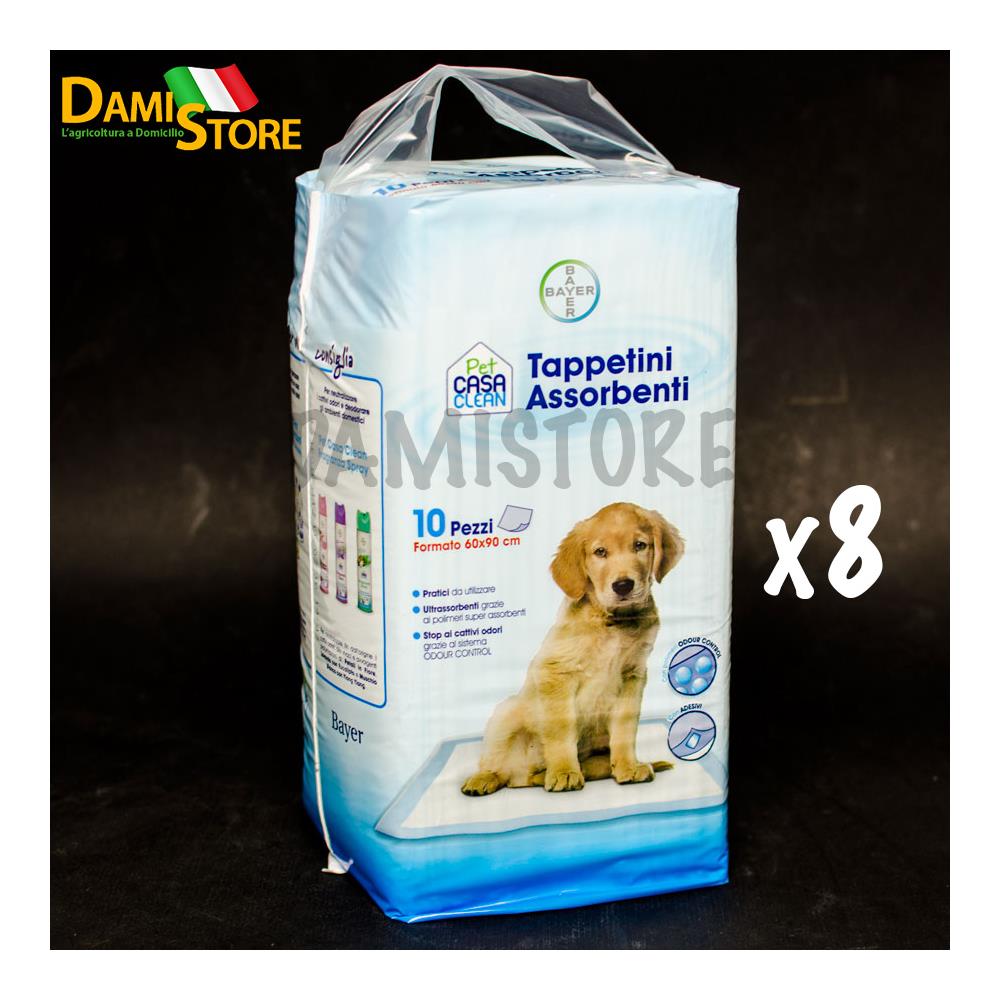 Tappetini Assorbenti Bayer Per Cane 60 X 90 80pz. Traversine Igienici - Foto 1