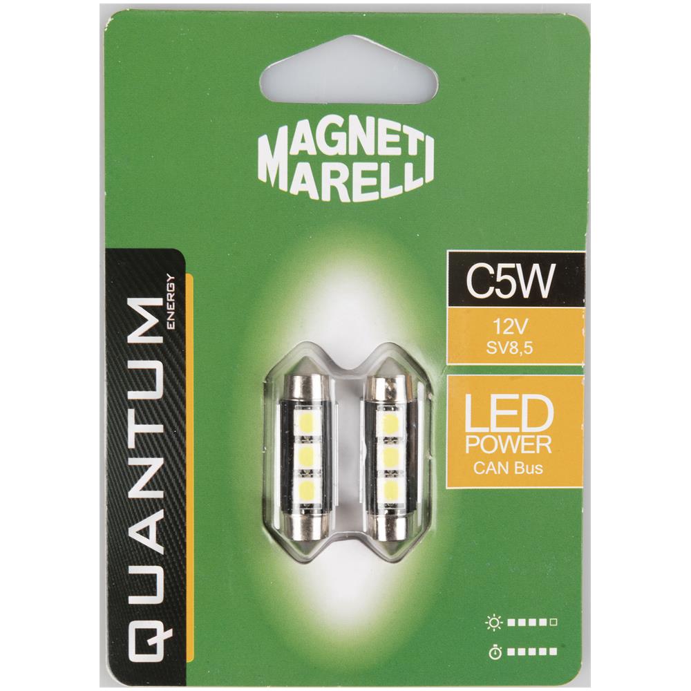 C5w Coppia Lampadine Auto Led 3smd 12v Attacco Sv8,5 - Foto 1