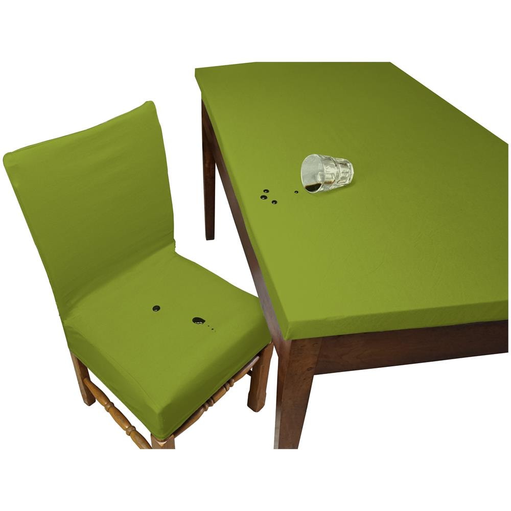 Set 2 Vestisedia Quadrato Antimacchia Made In Italy Verde Chiaro - Foto 1