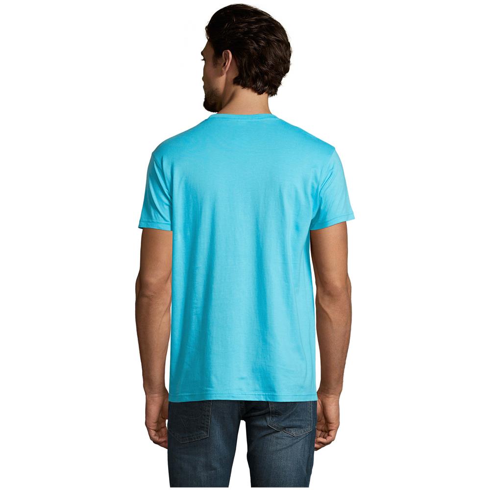 T-shirt Girocollo Da Uomo Modello Imperiale Taglia S Colore Atollo Blu - Foto 2