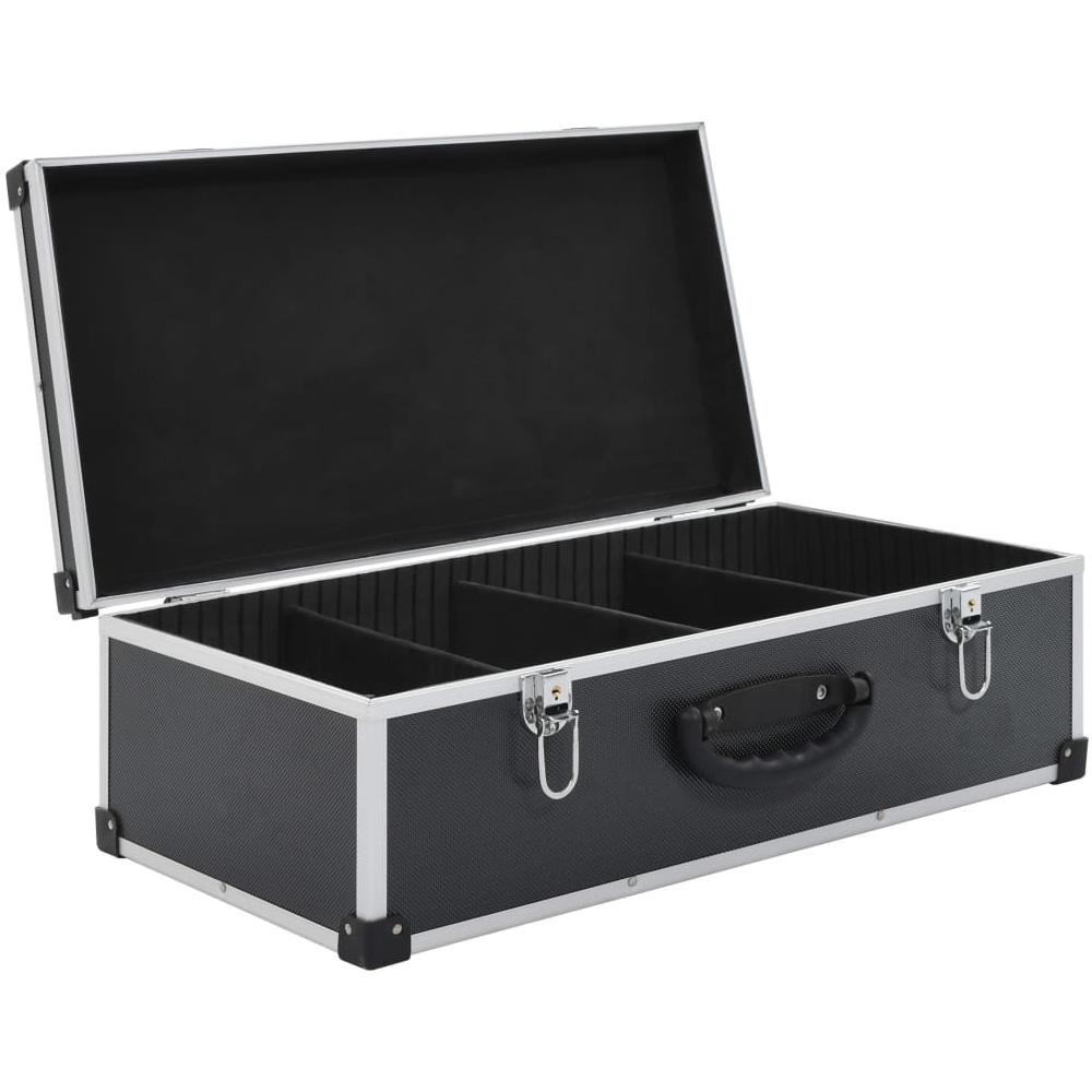 Custodia CD per 80 CD in Alluminio ABS Nero - Foto 7