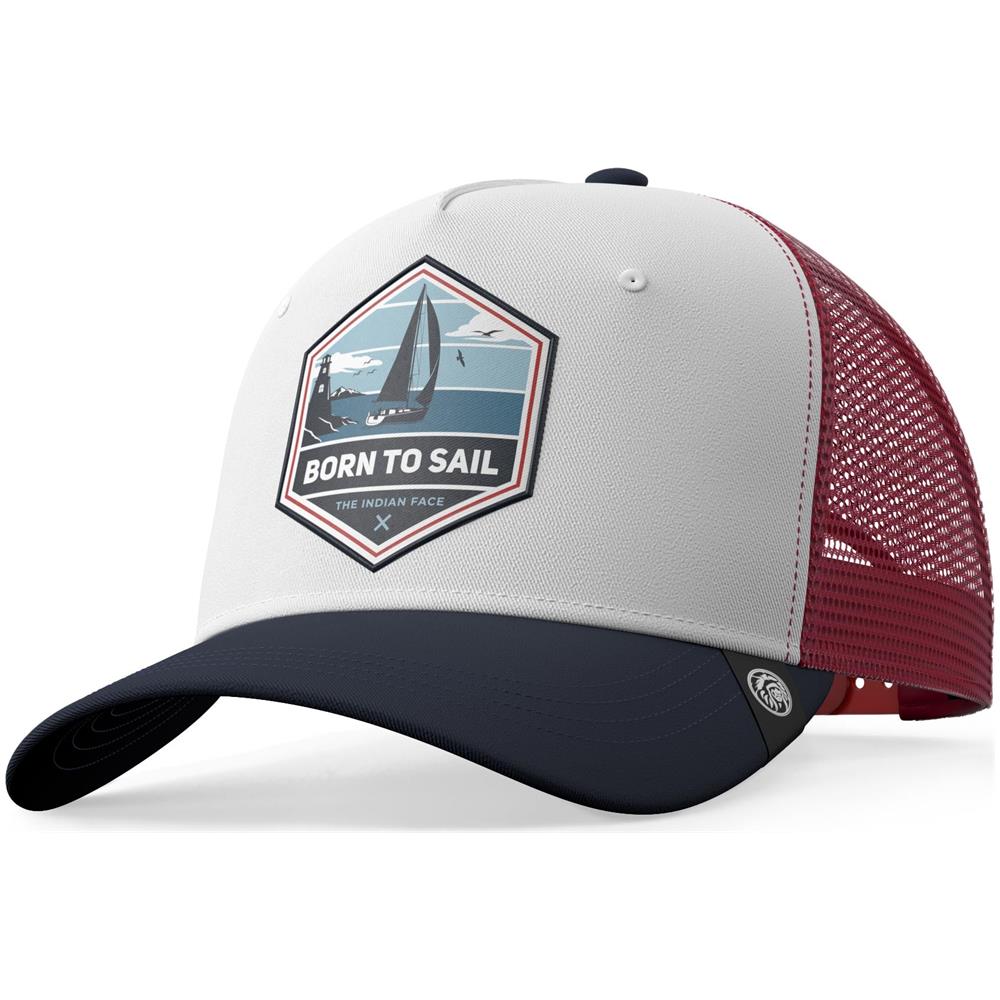 Cappellino Trucker Born To Sail Giallo Per Uomini E Donne - Foto 1