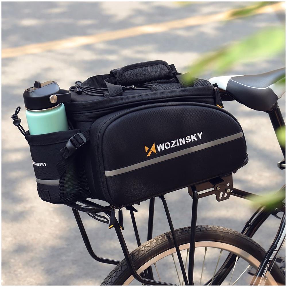 Capiente Borsa Portabici 35l (parapioggia Inclusa) Nero (wbb19bk)  - Foto 2