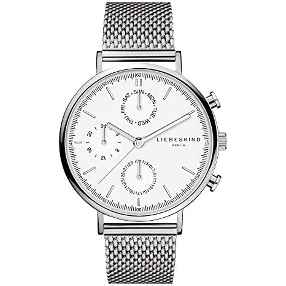 Orologio Multi-quadrante Quarzo Donna Con Cinturino In Acciaio Inox Lt-0191-mm - Foto 1