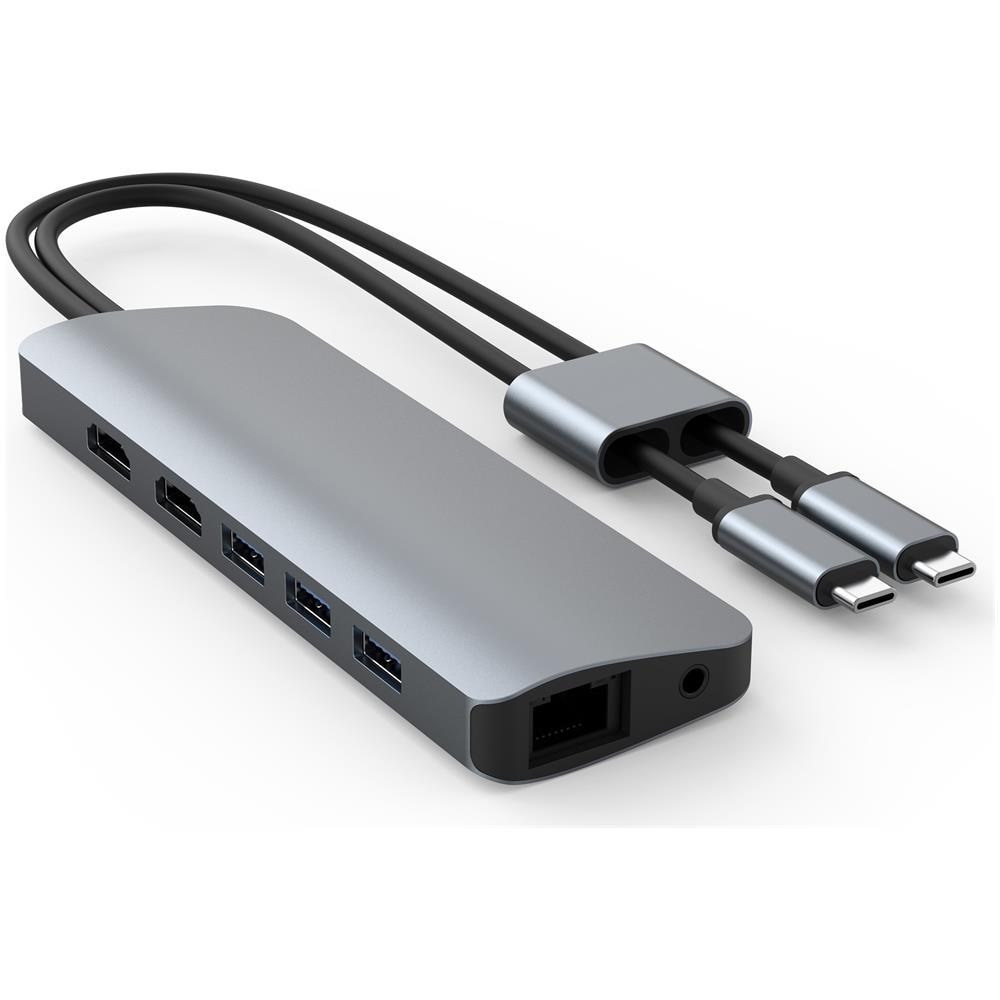 HyperDrive VIPER 10-in-2 Hub - Docking station - USB-C - 2 x HDMI - Foto 2
