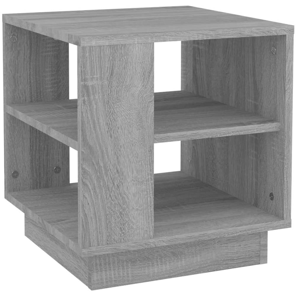 Tavolino Da Salotto Grigio Sonoma 40x40x43 Cm Legno Multistrato - Foto 2